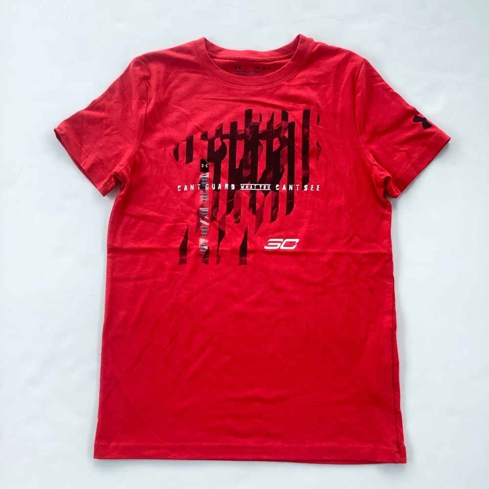 NWT Under Armour Red Curry Tee